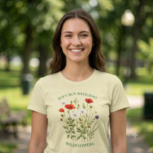 Mjuka Men Motståndskraftiga Vildblommor Blommig Ut