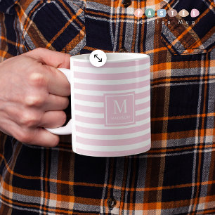 Mjuka, mjuka, pastellulerade, orchid Rosa Färg Mug Kaffemugg