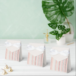 Mjuka Neutrala Ränder Gynnar Låda Presentaskar