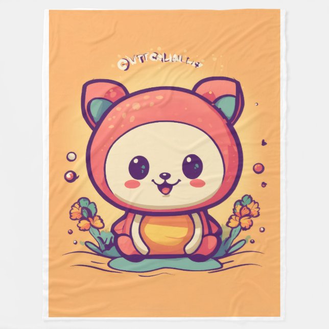 Mjuka nugglar fleecefilt (Framsidan)