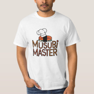 Mjuka och feta musubi-formgivning t shirt