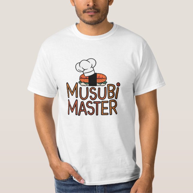 Mjuka och feta musubi-formgivning t shirt (Framsida)