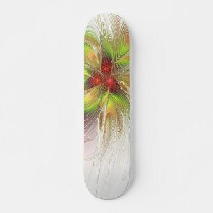 Mjuka och ömma fasansfulla fantasinblommor mini skateboard bräda 18,5 cm
