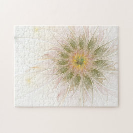 Mjuka och ömma fasansfulla fantasinblommor pussel