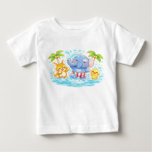 Mjuka pastell leksaksfigurer t shirt