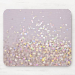 Mjuka pastellfärgade Bokeh Sparkles Musmatta