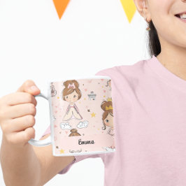 Mjuka pastellkritor kaffemugg