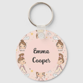 Mjuka pastellkritor nyckelring