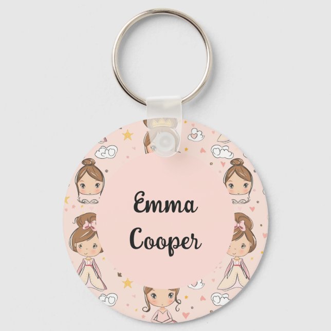 Mjuka pastellkritor nyckelring (Framsida)