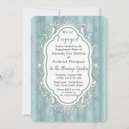 Mjuka pastellskuggor av Grönten Sage Inbjudningar