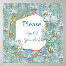 Mjuka pastellskuggor av Grönten Sage Poster