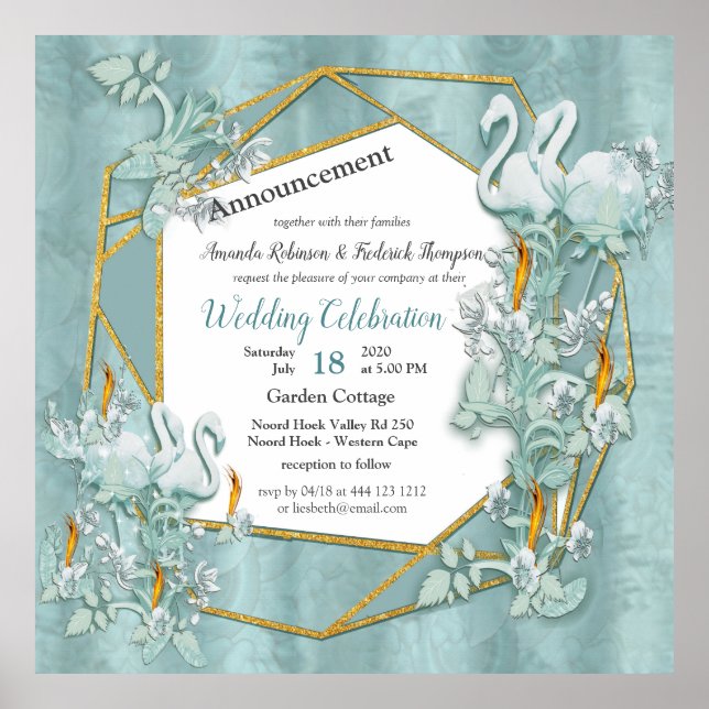 Mjuka pastellskuggor av Grönten Sage Poster (Framsidan)