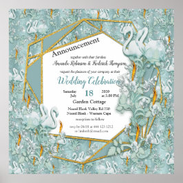 Mjuka pastellskuggor av Grönten Sage Poster