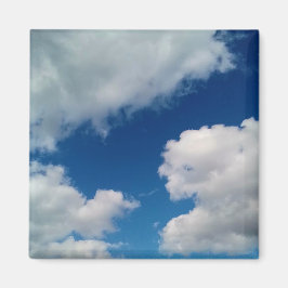 Mjuka plåster av moln magnet