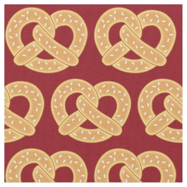 Mjuka Pretzels Mat Barn Tyg (Närbild)
