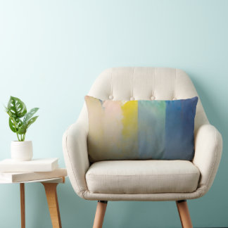 “Mjuka Ränder” – Färgrik Design Lumbarkudde
