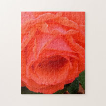 Mjuka Röd ros Petals - 11 x 14 - 252 biet