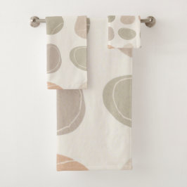 Mjuka Småstarna - Grid Towel - Jordad Lugn för var