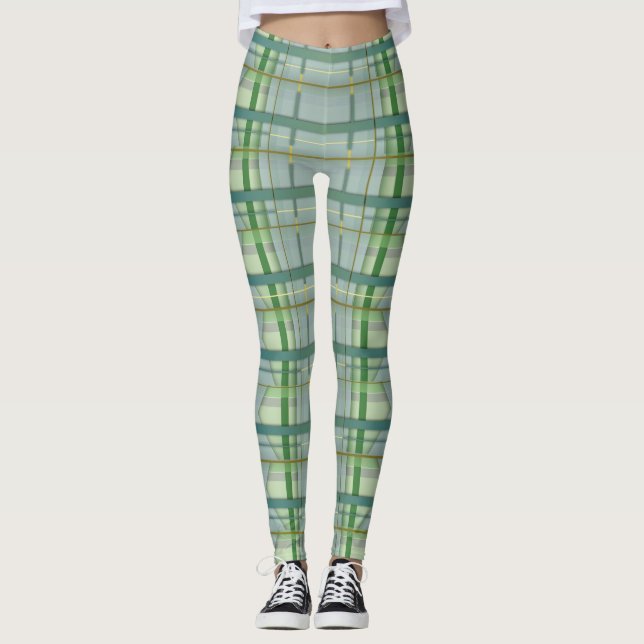 Mjuka styckningsdelar Återbesökta Tartan 2 Legging (Framsida)