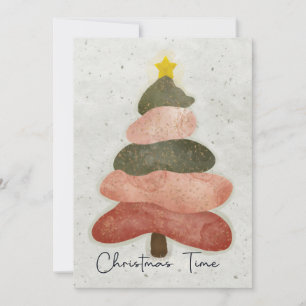 Mjuka toner – Elegant festlig design Julkort