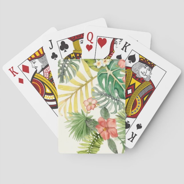 Mjuka Tropikernor Casinokort (Baksidan)