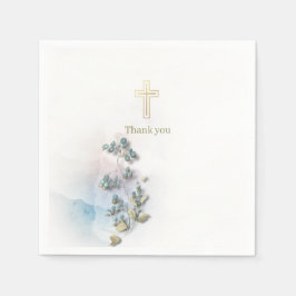 Mjuka vattenfärger och pappra blöjor från kor pappersservett