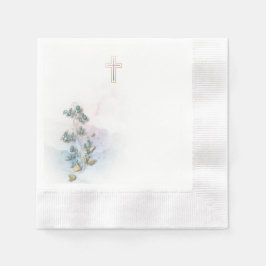 Mjuka vattenfärger och pappra blöjor från kor pappersservett