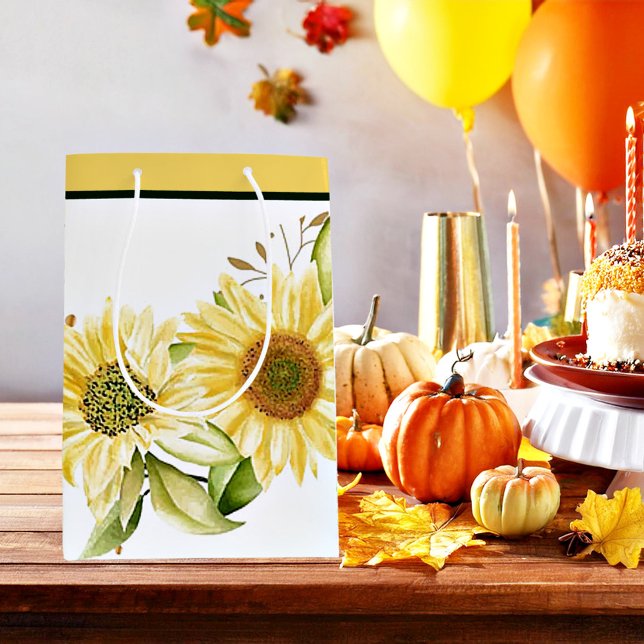 Mjuka vattenfärger solblommor (Skapare uppladdad)