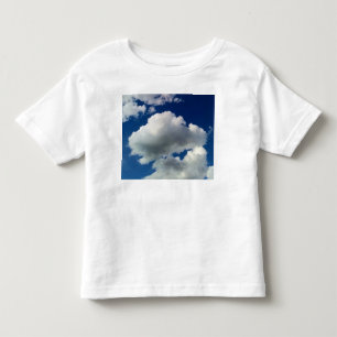 Mjuka vita moln t shirt