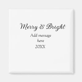 Mjukår för extra helgdag för god jul magnet