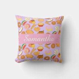 Mjukbar mexikansk pan Dulce Sweet Bread Kudde