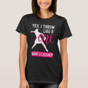 Mjukboll för coolor för spelarflickor t shirt