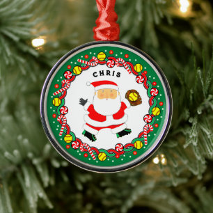 Mjukboll Holiday Present Keramisk Ornament