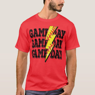 Mjukboll på speldagen, Vintage-gåva från Softball T Shirt