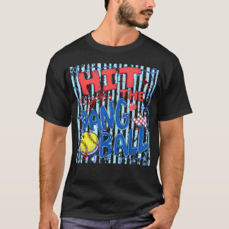Mjukbollsmamma slog den där bollen Söt och nyckful T Shirt