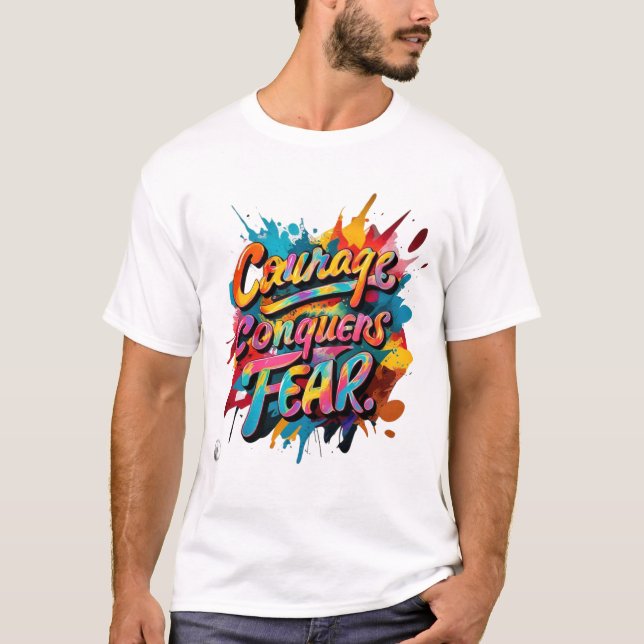 Mjukerrar rädsla t shirt (Framsida)
