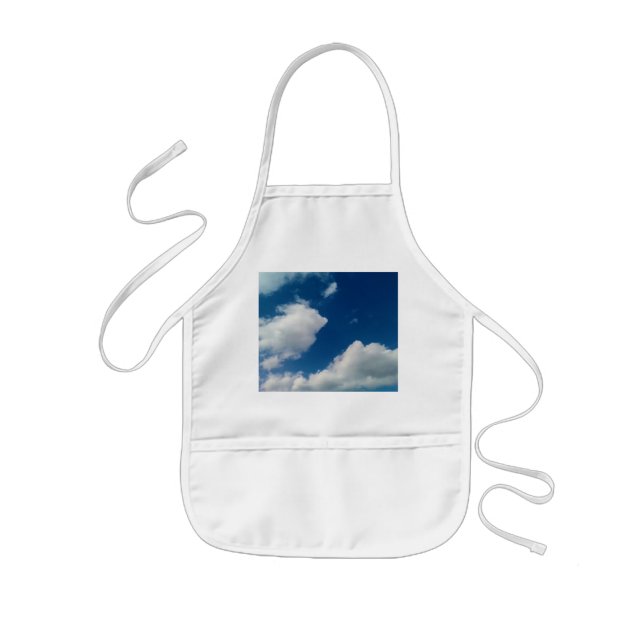 Mjukhet i molnen barnförkläde (Framsidan)