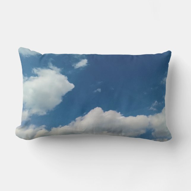 Mjukhet i molnen lumbarkudde (Framsida)