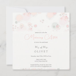 Mjukhet Te Rosor Morgonen Efter Inbjudningar