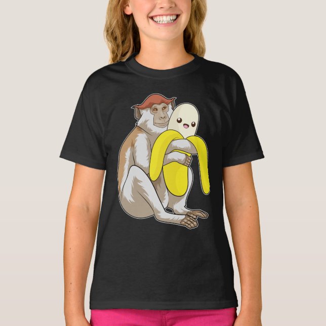 Mjukisdjuret Monkey T Shirt (Framsida)