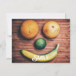 Mjukkort för Fruit-finne Food Smile Vykort