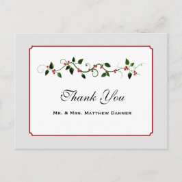 Mjukkort för Tack i Helgdag Vykort