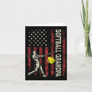 Mjukll Farfar Us Flagga Gåvor Pappa Män Patriotisk Kort