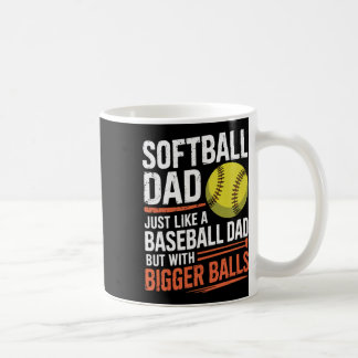 Mjukll Pappa Större - Humor i utgrävningen Grafik  Kaffemugg