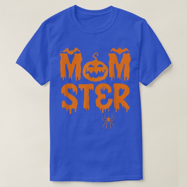 Mjuksten Halloween mamma mor T Shirt (Design framsida)