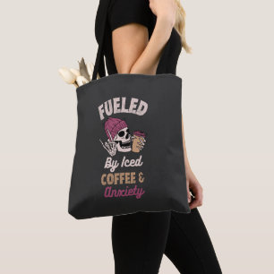 Mjukt av kaffe och ångest tygkasse
