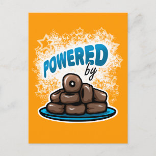 Mjukt av Little Chocolate Donuts vycard Vykort
