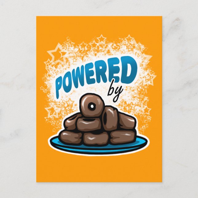 Mjukt av Little Chocolate Donuts vycard Vykort (Framsida)