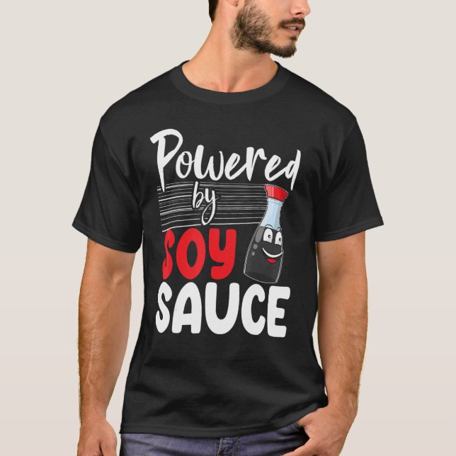 Mjukt av soy Sauce Women Sauce Kärlek Foodie 1 T Shirt (Framsida)