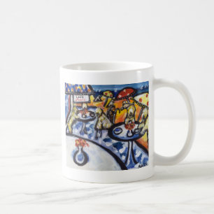 Mjukt bestruket Wheaten Terrierstrandparty Kaffemugg